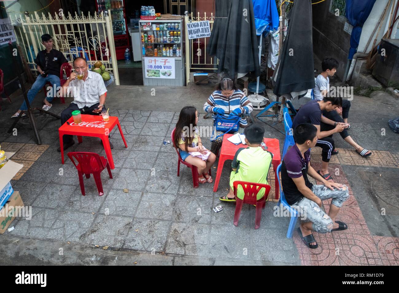 Enjoying Street Food In The Picturesque Old Town Of Nha Trang Vietnam Stock Photo Alamy Enjoying Street Food In The Picturesque Old Town Of Nha Trang Vietnam Stock Photo Alamy