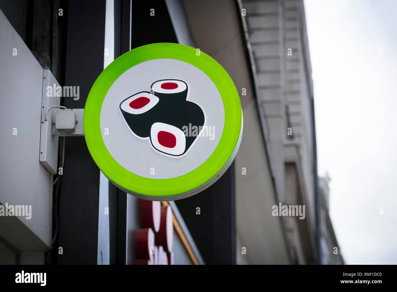 London, Greater London, United Kingdom, 7th February 2018, A sign and