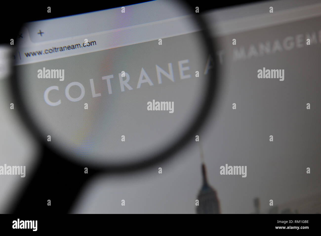 Coltrane Asset Management Stock Photo
