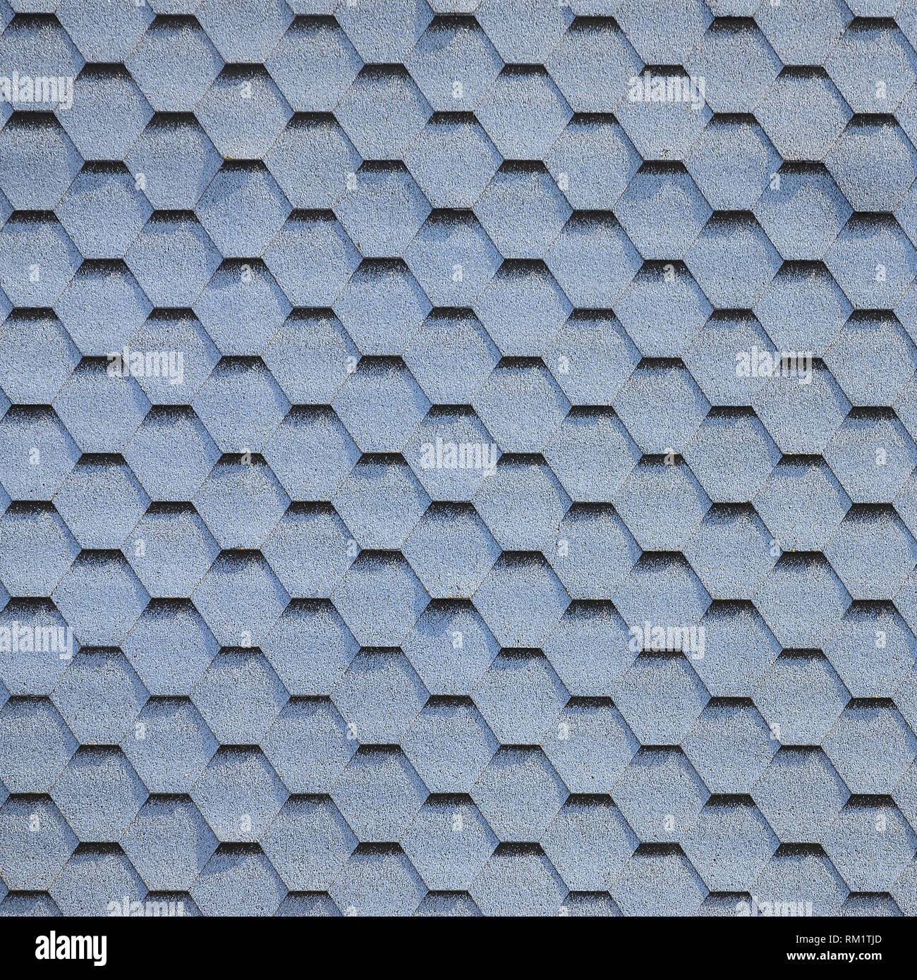 Modern roofing and decoration of chimneys. Flexible bitumen or slate ...