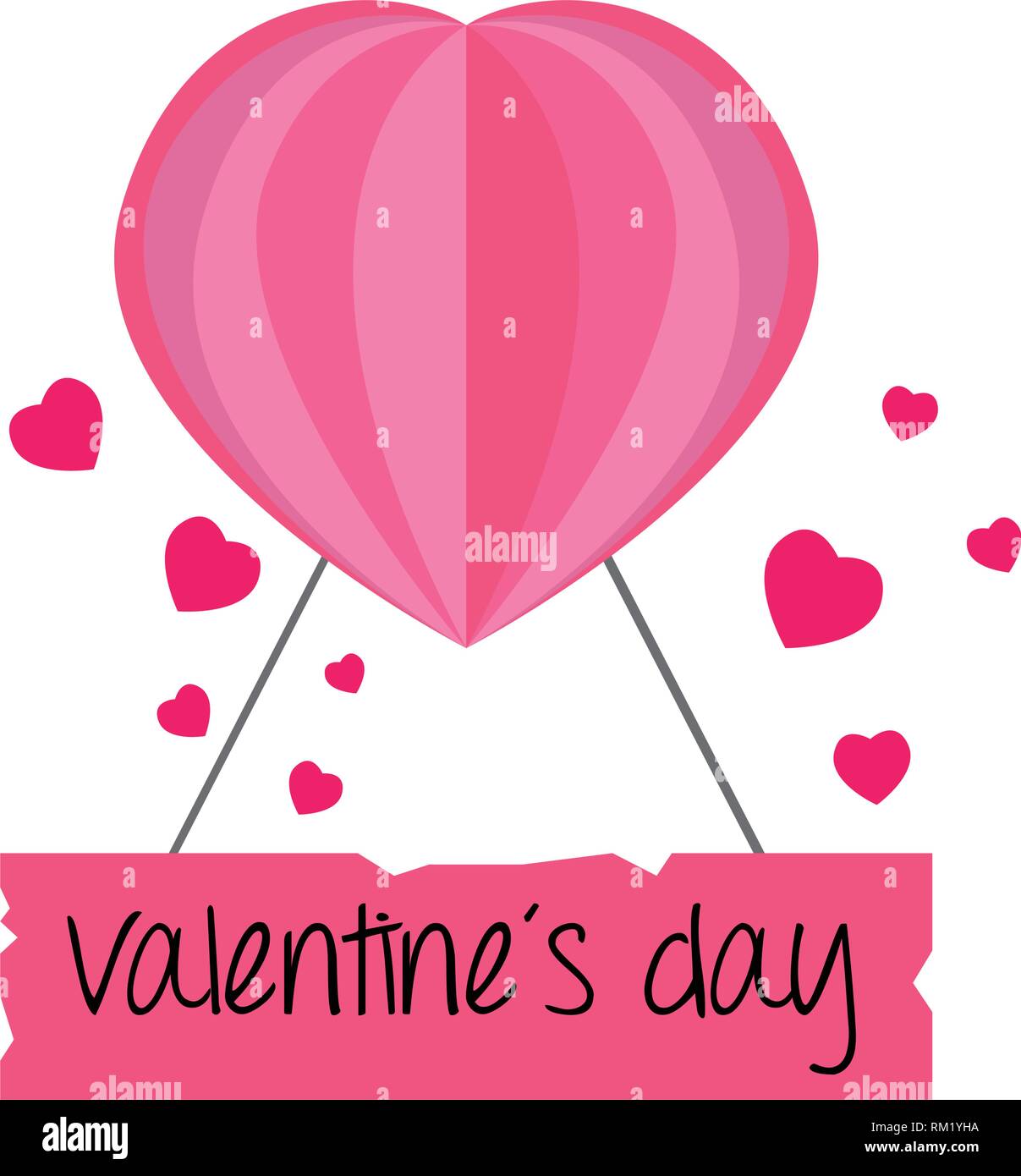 Valentine day banner Stock Vector Image & Art - Alamy