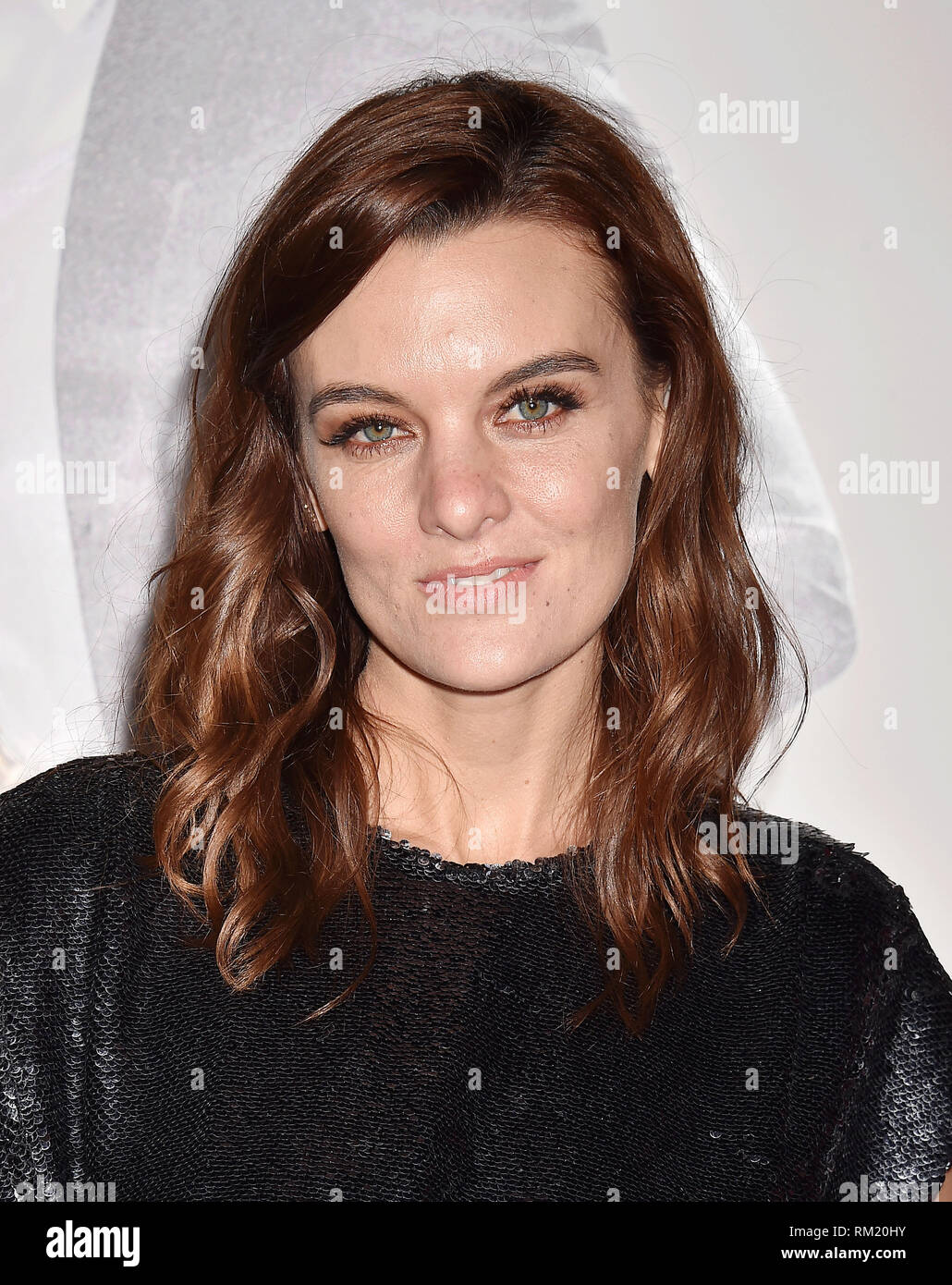 LOS ANGELES, CA - FEBRUARY 11: Frankie Shaw arrives at the Premiere Of