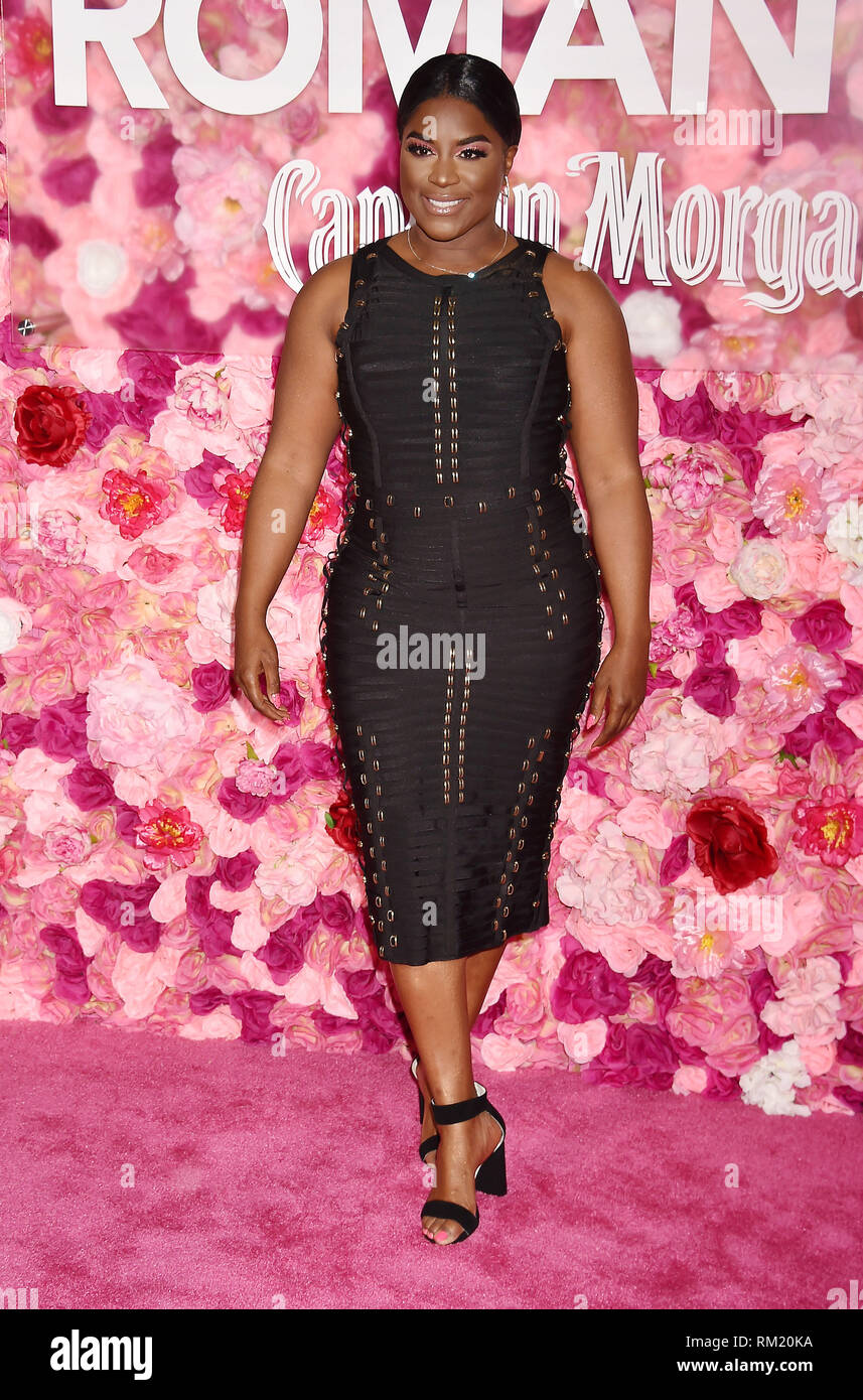 LOS ANGELES, CA - FEBRUARY 11: Ester Dean arrives at the Premiere Of