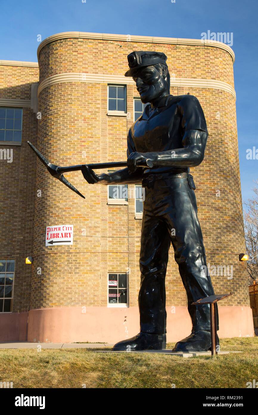 Coal mining statue hires stock photography and images Alamy