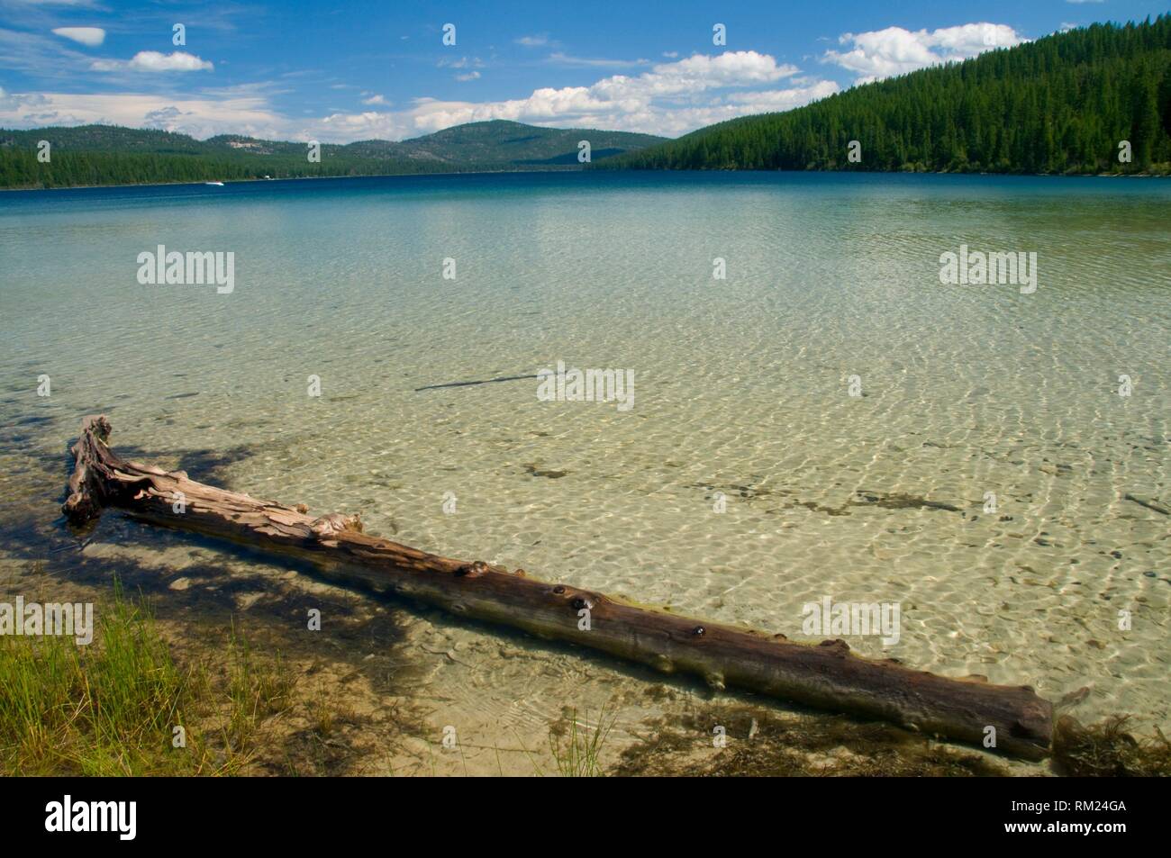 McGregor Lake, Kootenai National Forest, Montana. Stock Photo