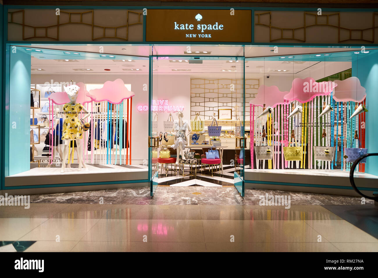 Chicago Il 04 April 2016 Kate Spade Store At 900 North