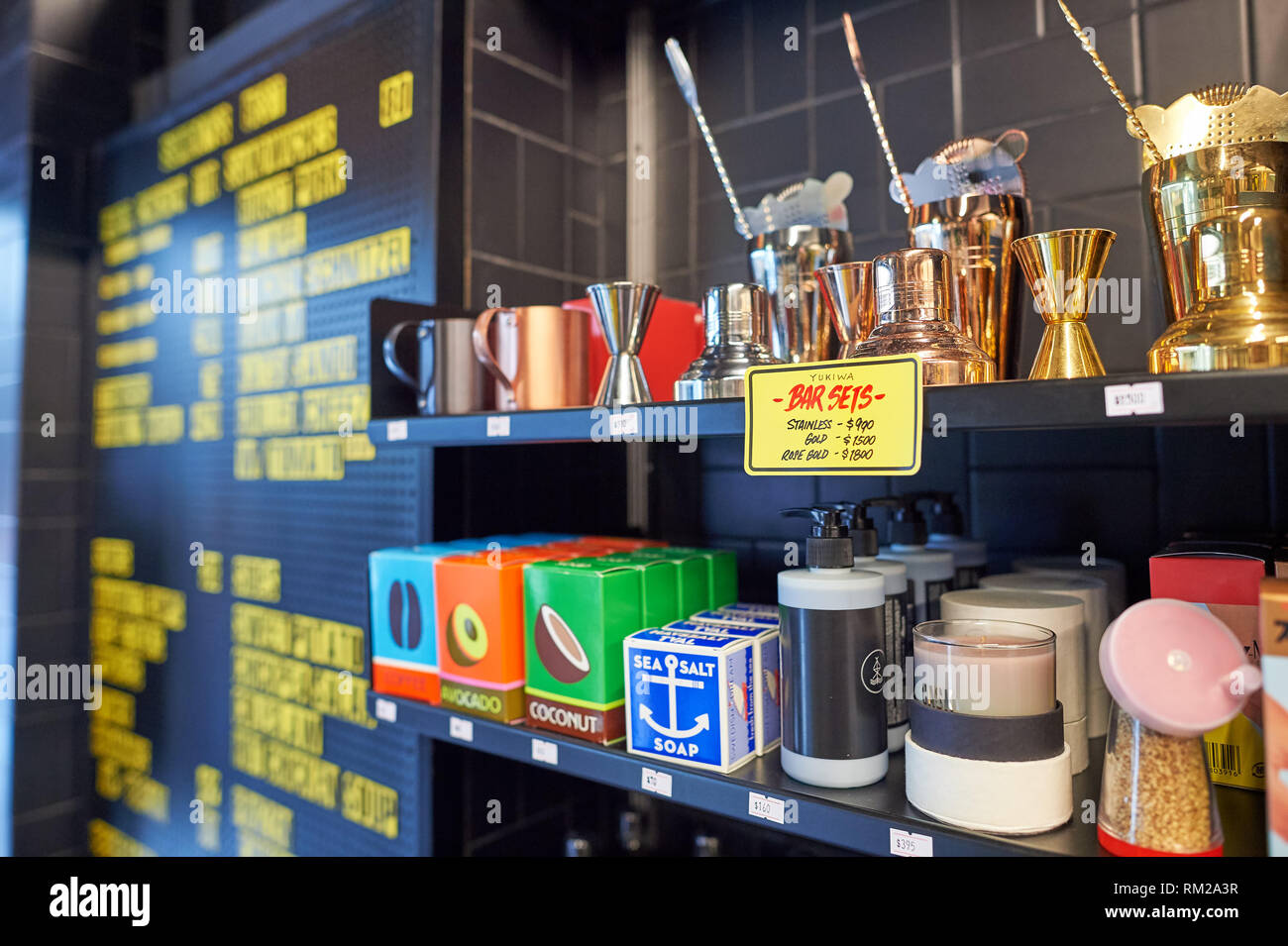 HONG KONG OCTOBER 25, 2015 Sunday's Grocery store. Sunday's Grocery