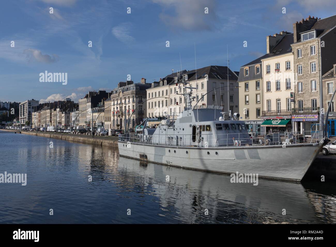 Quai de France. CherbourgOcteville, Normandy, France Stock Photo Alamy