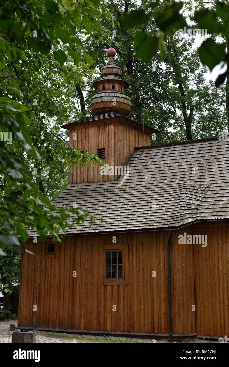 Wooden Church Zakopane Poland Stock Photos & Wooden Church ...