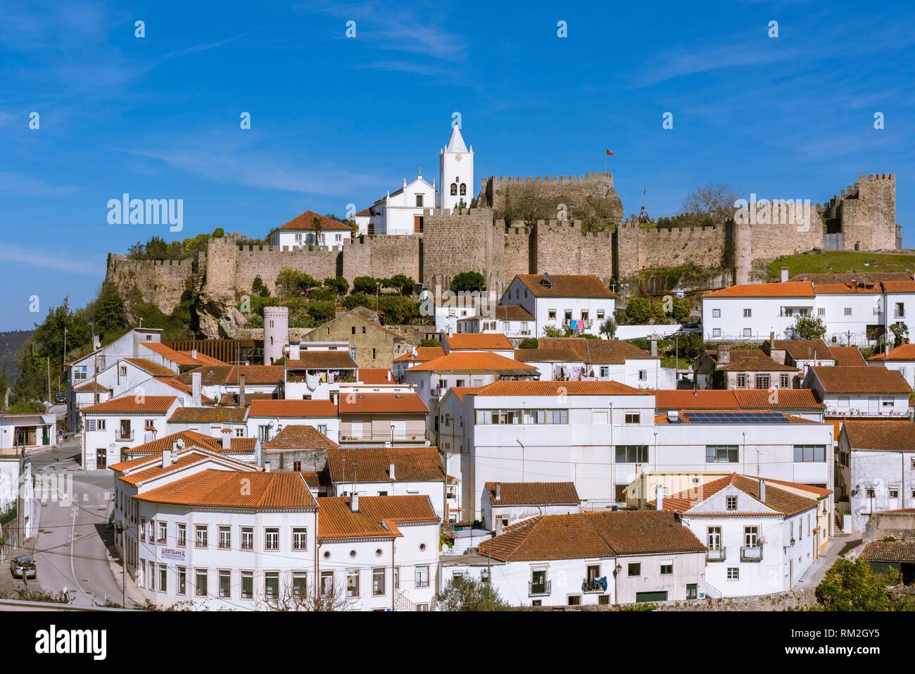 Village and Castle of Penela, Coimbra District, Pinhal Interior Norte,  Centro Region Stock Photo - Alamy
