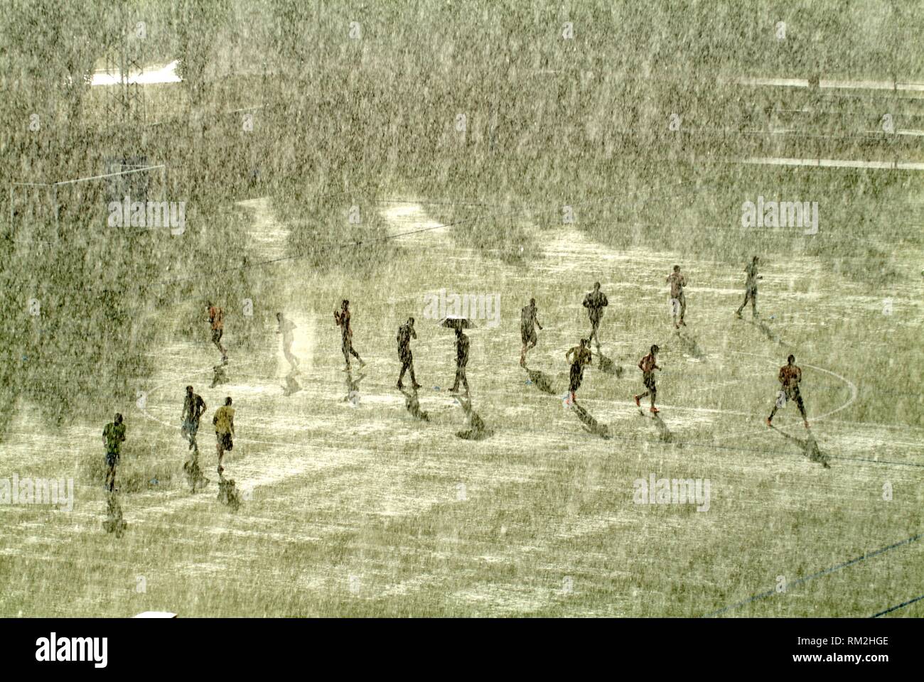 Soccer rain player hires stock photography and images Alamy