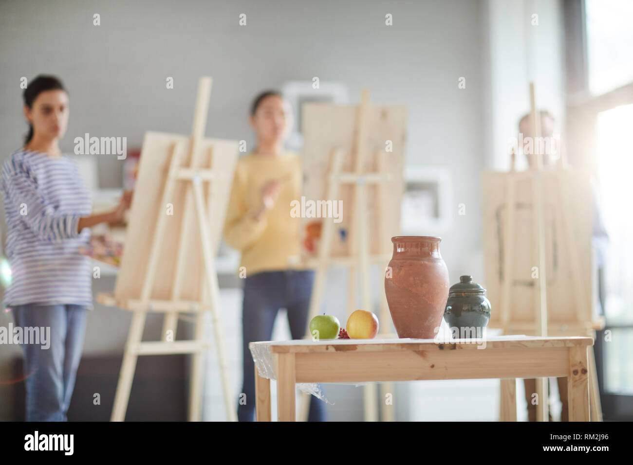 Objects on table Stock Photo Alamy