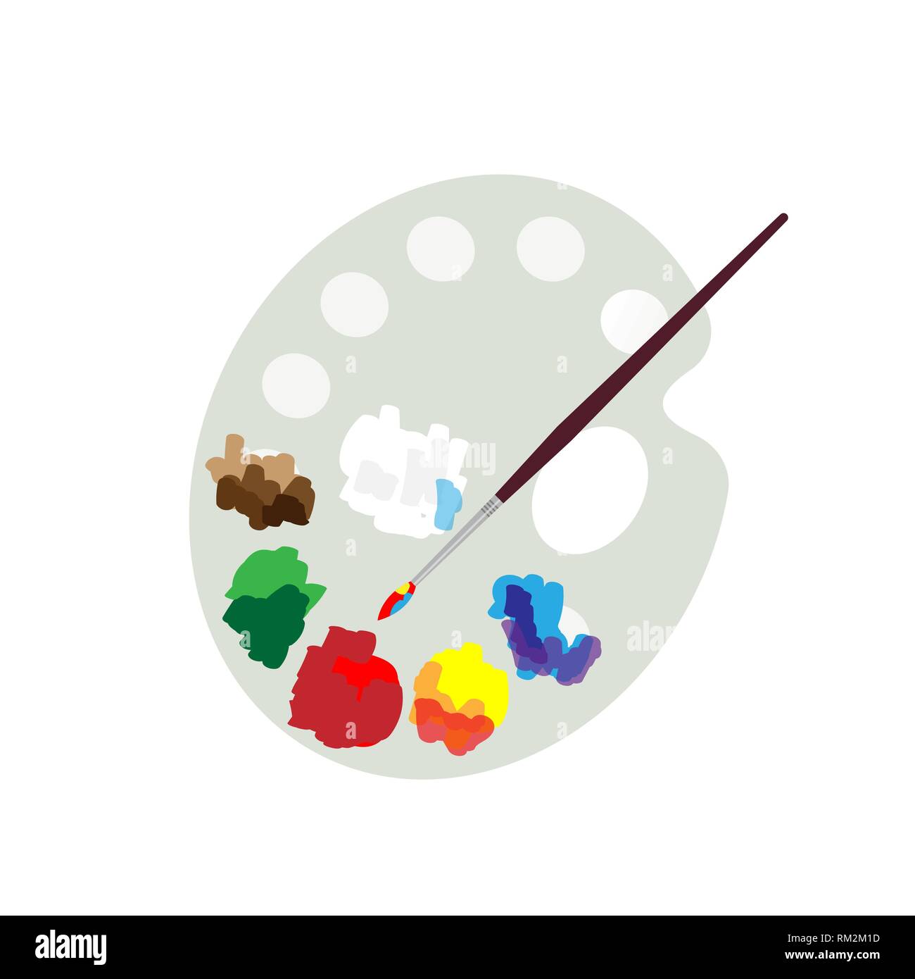 Flat Palette Vector