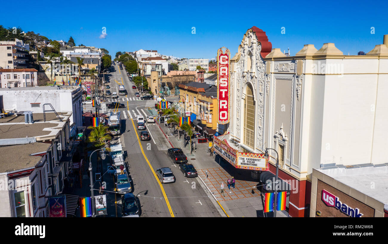 The Castro, Theater, San Francisco, CA, USA Stock Photo