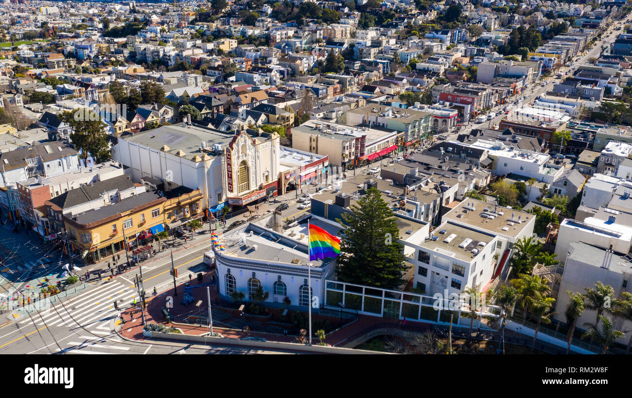 The Castro, San Francisco, CA, USA Stock Photo