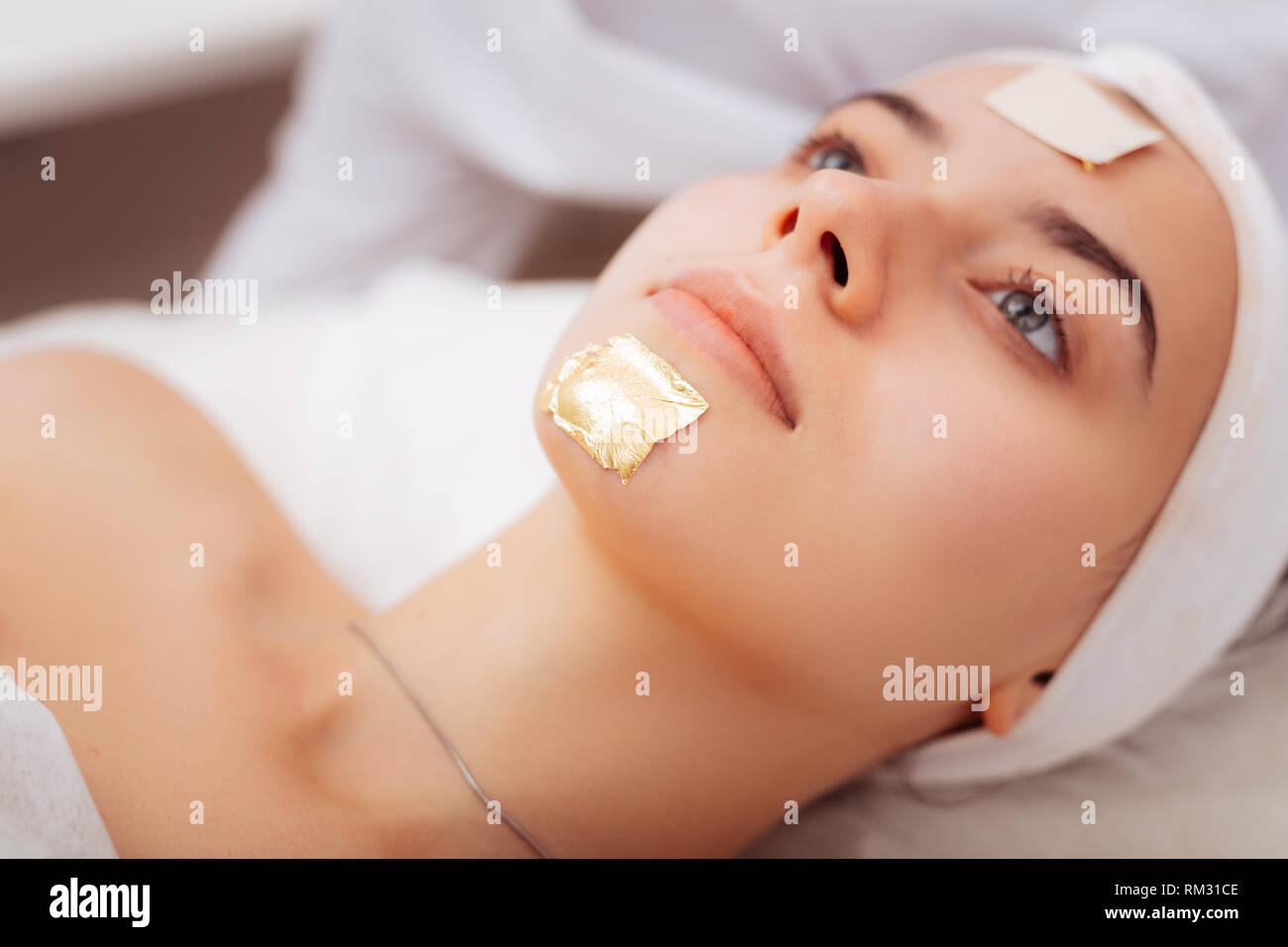 Woman mask face sheet hi-res stock photography and images - Alamy