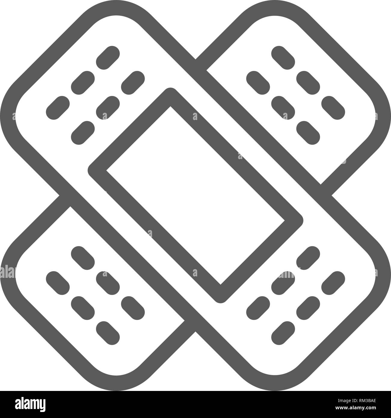 Adhesive plaster Black and White Stock Photos & Images - Alamy