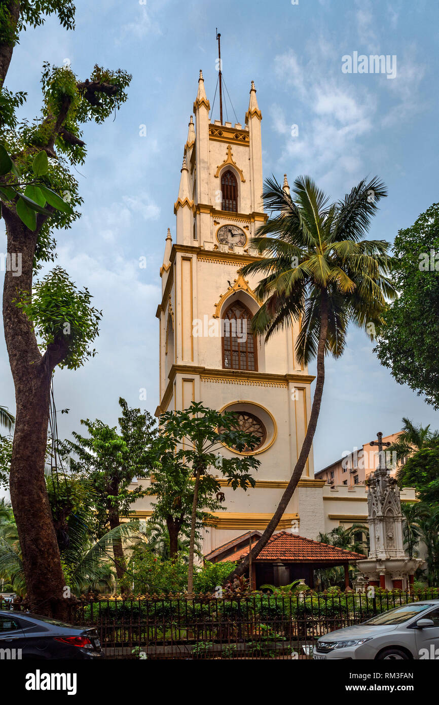 St Thomas Cathedral, Fort, Mumbai, Maharashtra, India, Asia Stock Photo
