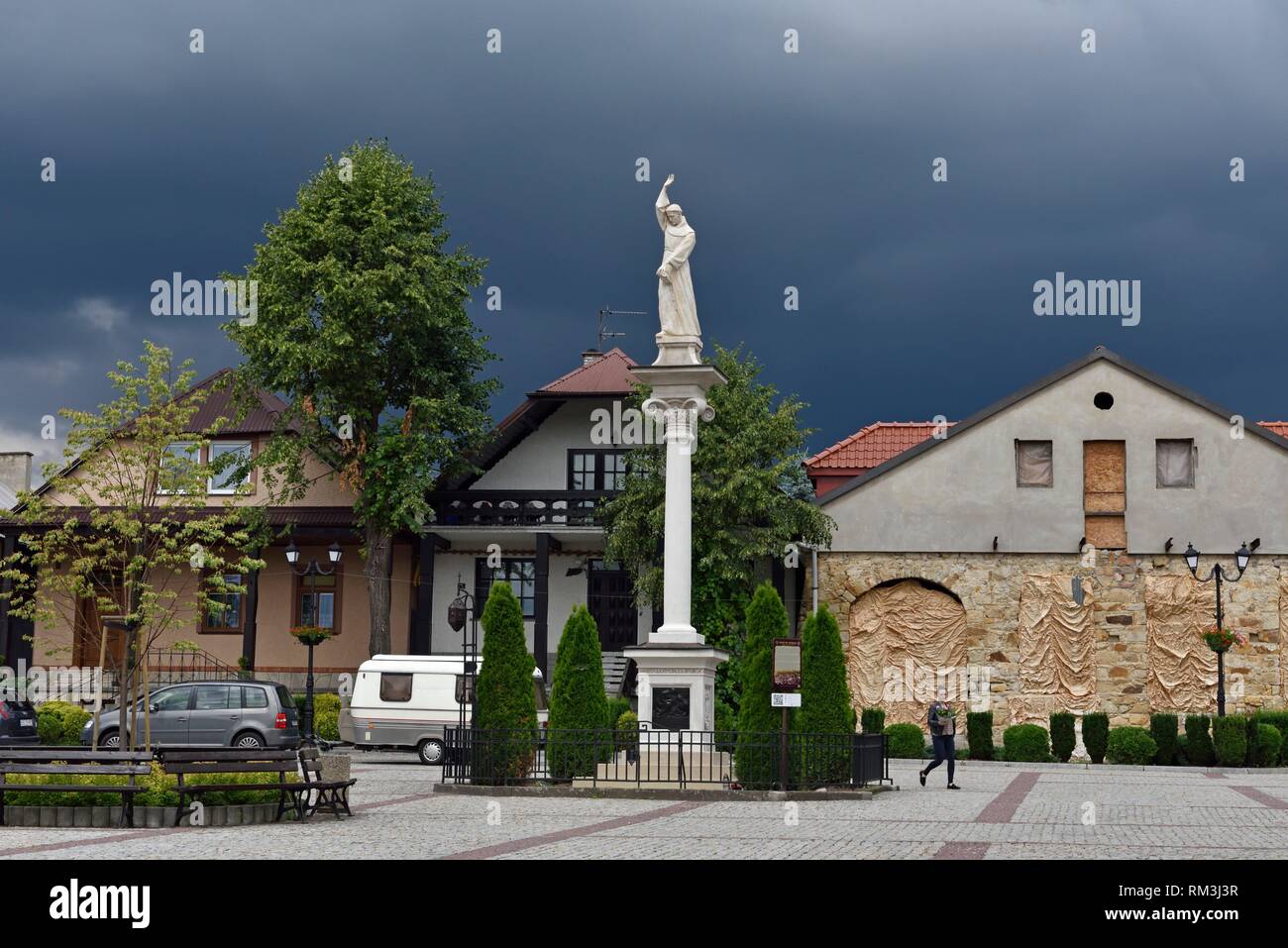 village of Lipnica Murowana Malopolska Province (Lesser Poland), Poland, Central Europe. Stock Photo