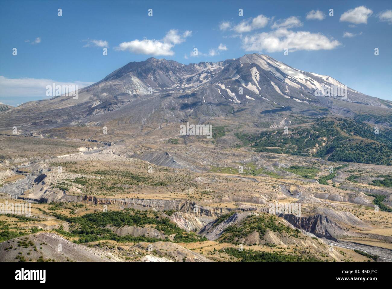 Mt St Helens, Mt St Helens National Volcanic Monument, Washington, USA Stock Photo