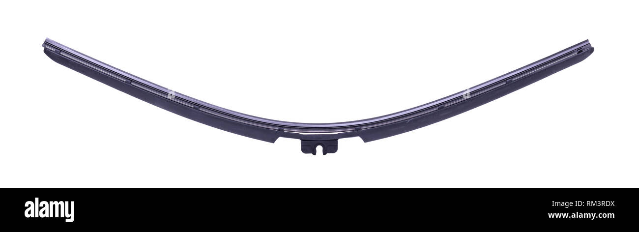 Windscreen wiper isolated on a white background Stock Photo - Alamy