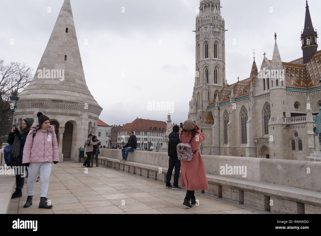 190213 Budapest Feb 13 2019 Xinhua Tourists - 