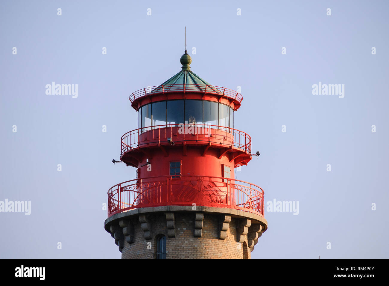 Leuchtturm Kap Arkona auf Rügen, Mecklenburg-Vorpommern, Deutschland Stock Photo