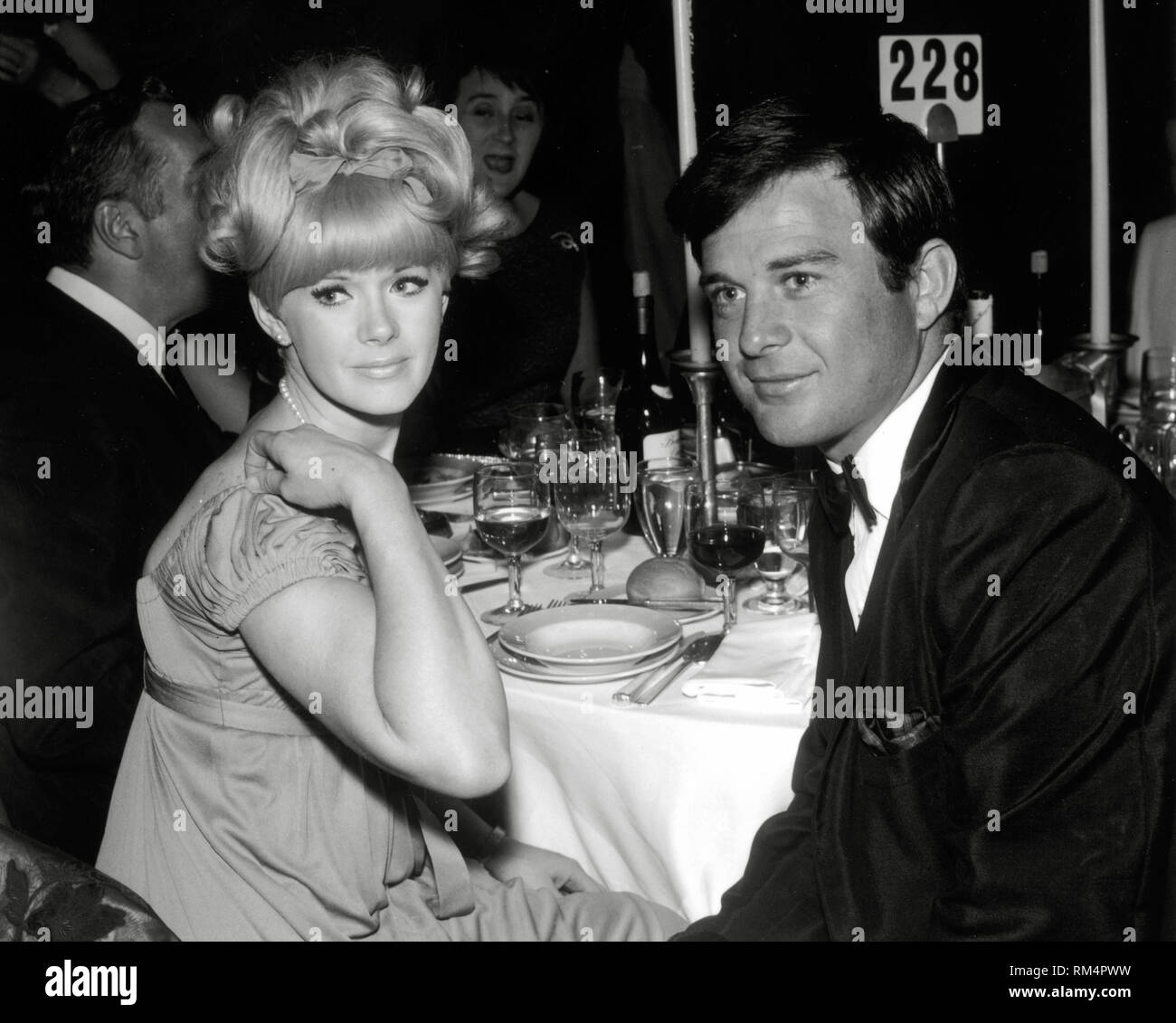 Connie Stevens with her first husband, James Stacey, circa (1966) File ...