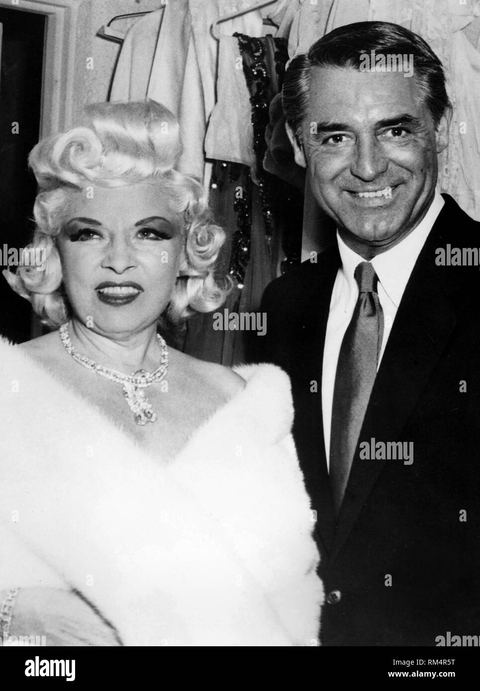 Cary Grant and Mae West, circa 1957 File Reference # 33751 099THA Stock ...