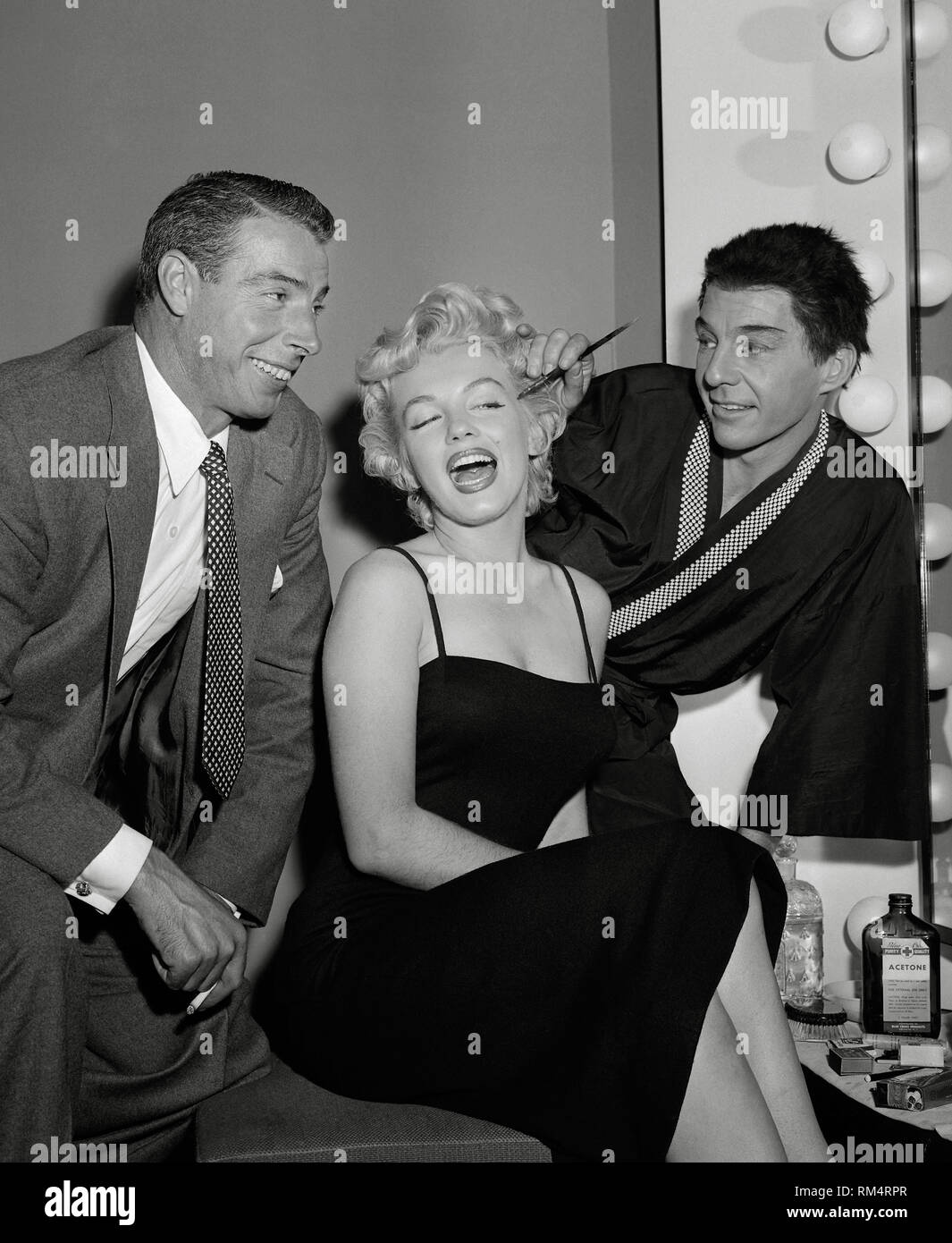Joe dimaggio and marilyn monroe hi-res stock photography and