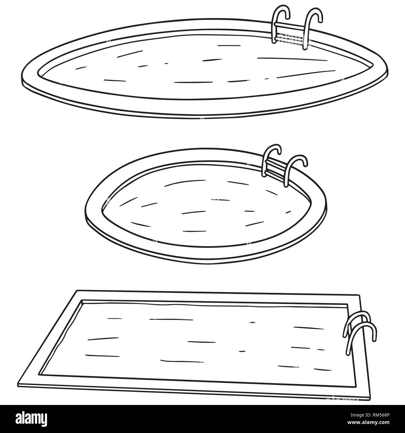 Pool Clip Art Black And White