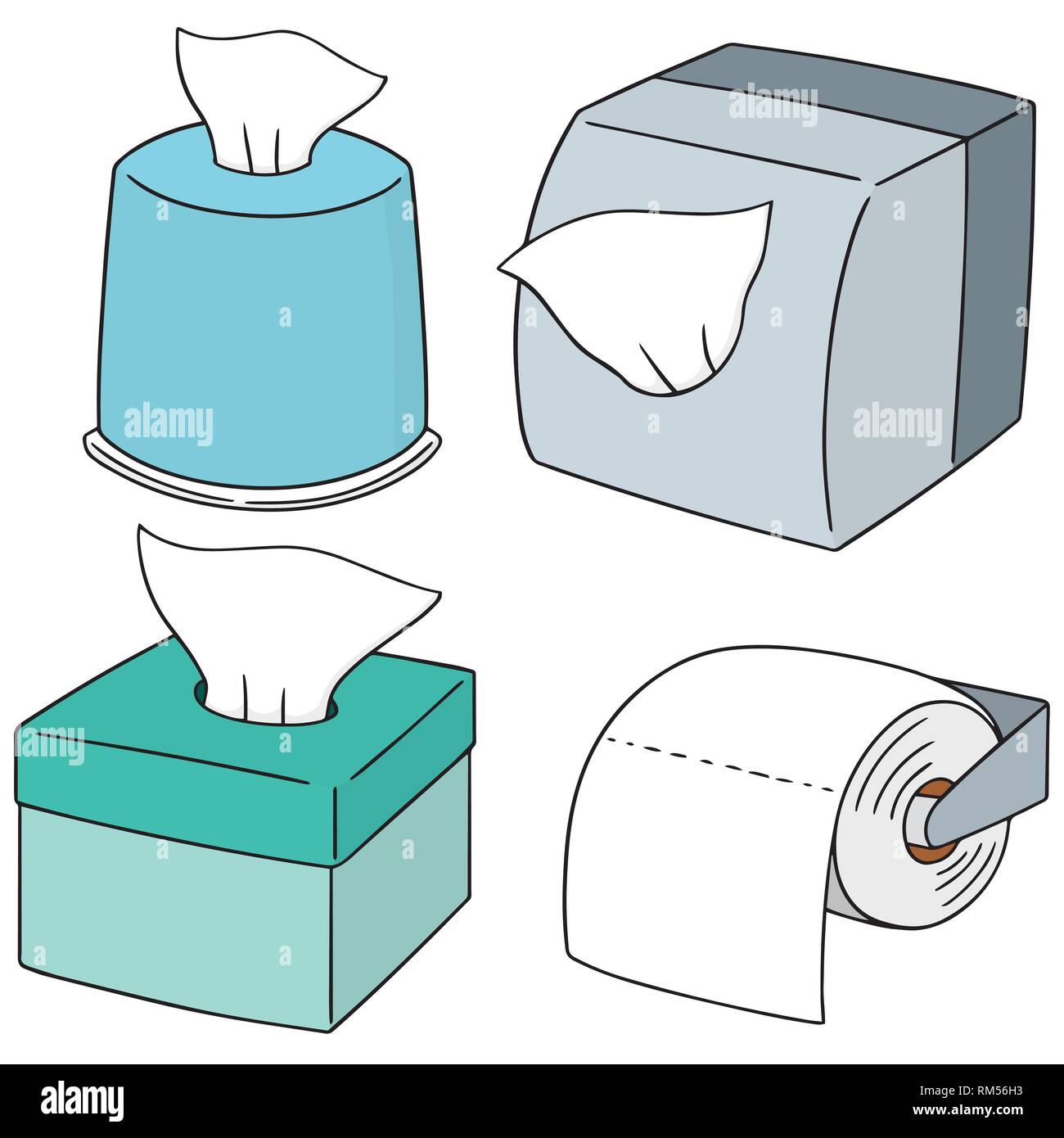 Vector Set Of Tissue Paper Stock Vector Image Art Alamy pin-on-accordion-book