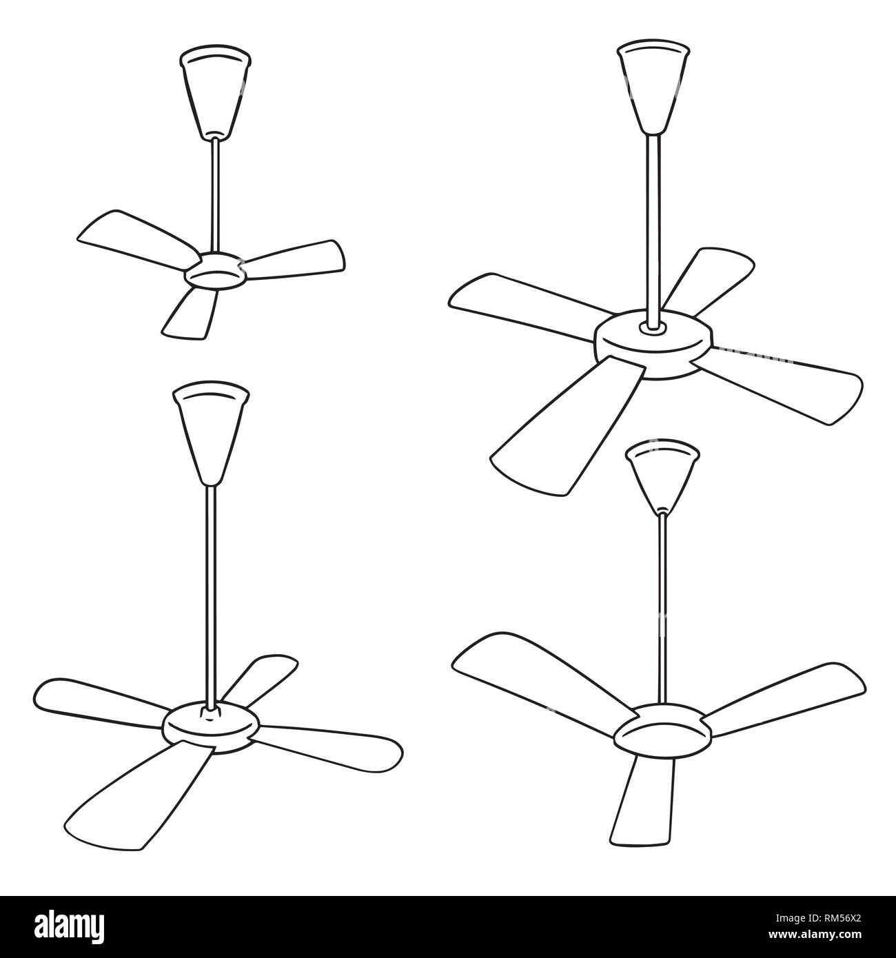 HOW TO DRAWING CEILING FAN - YouTube