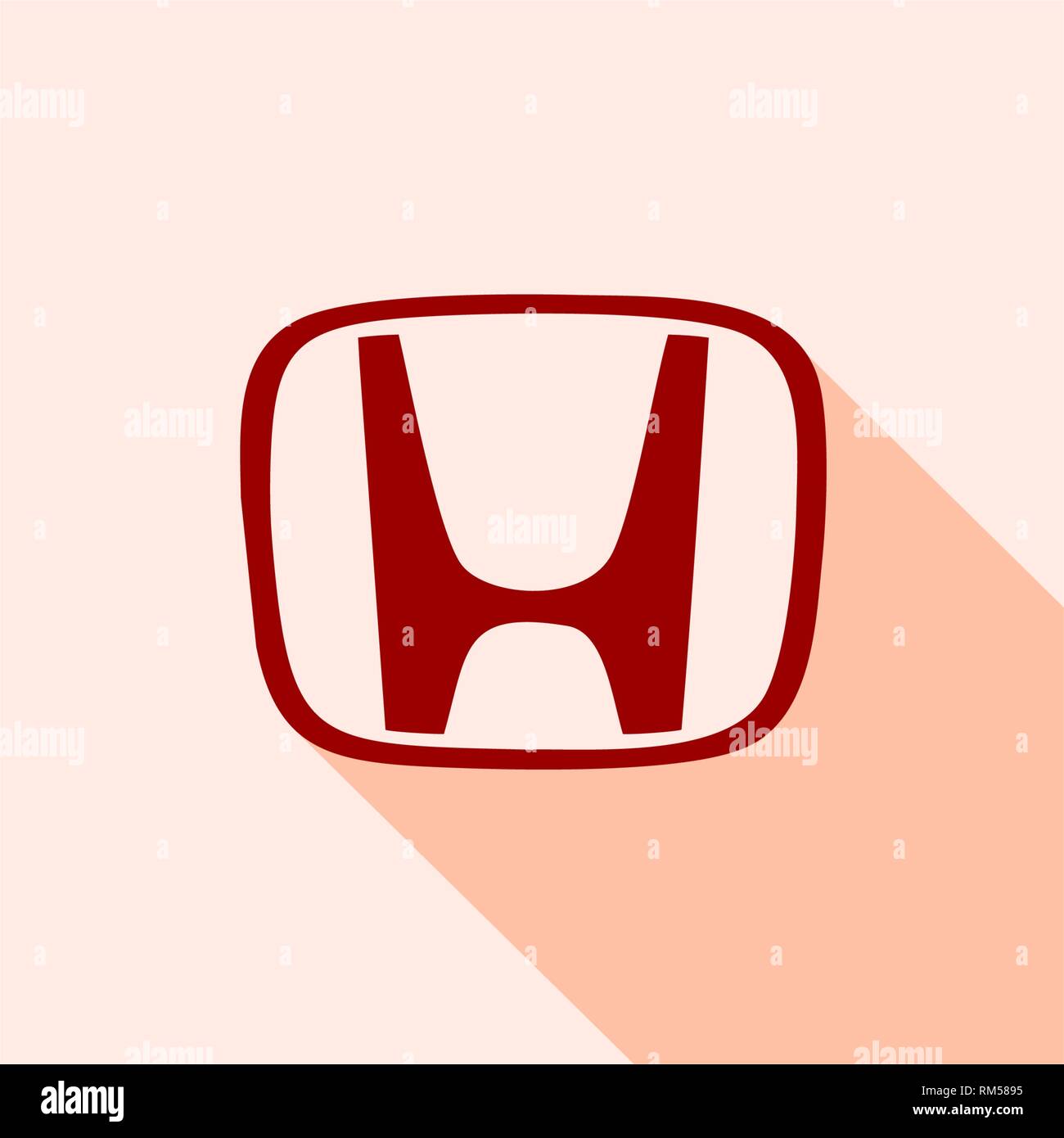 Classic honda car Stock Vector Images Alamy