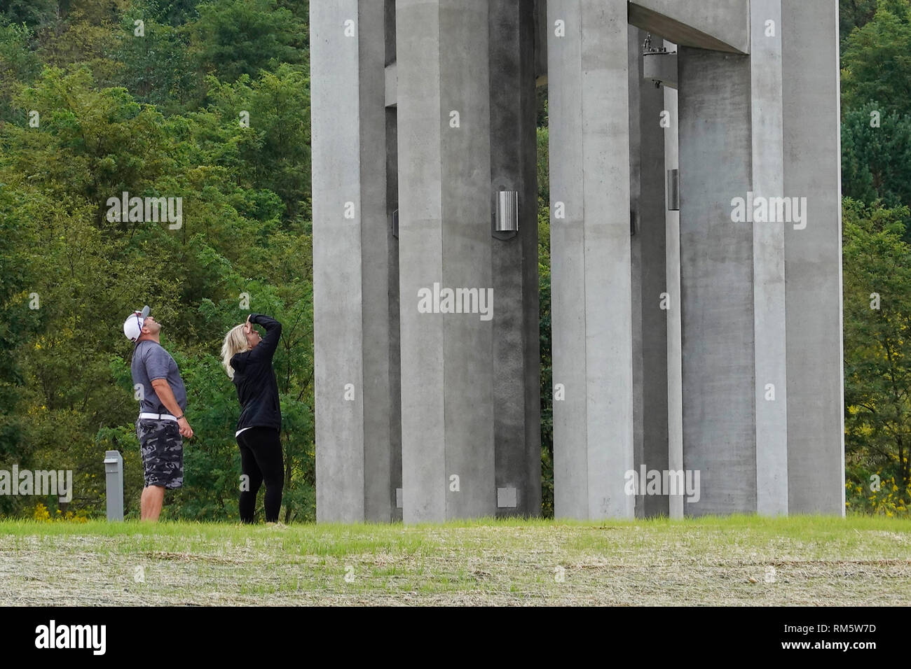 Flight 93 National Memorial Shanksville PA Stock Photo Alamy
