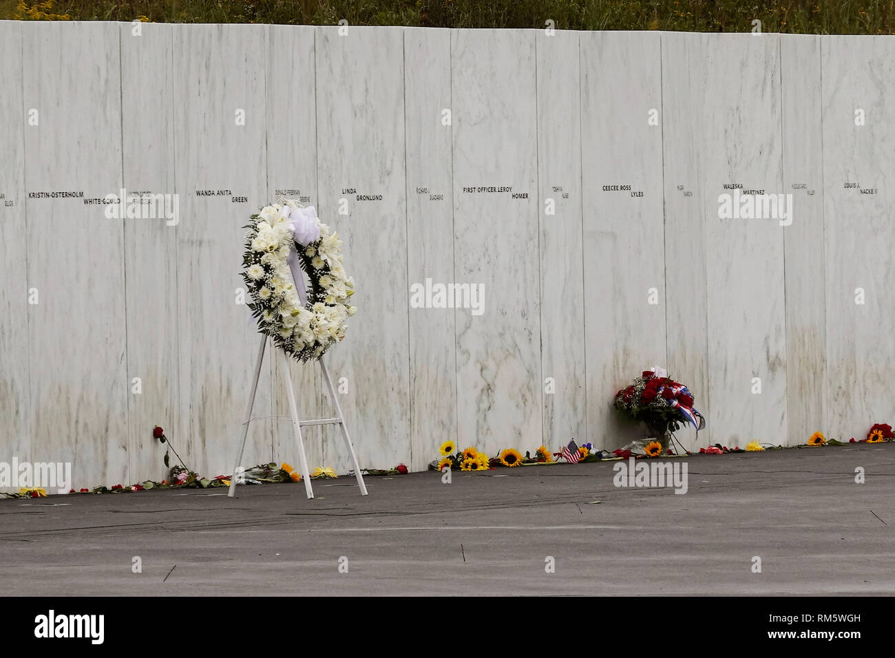 Flight 93 National Memorial Shanksville PA Stock Photo Alamy