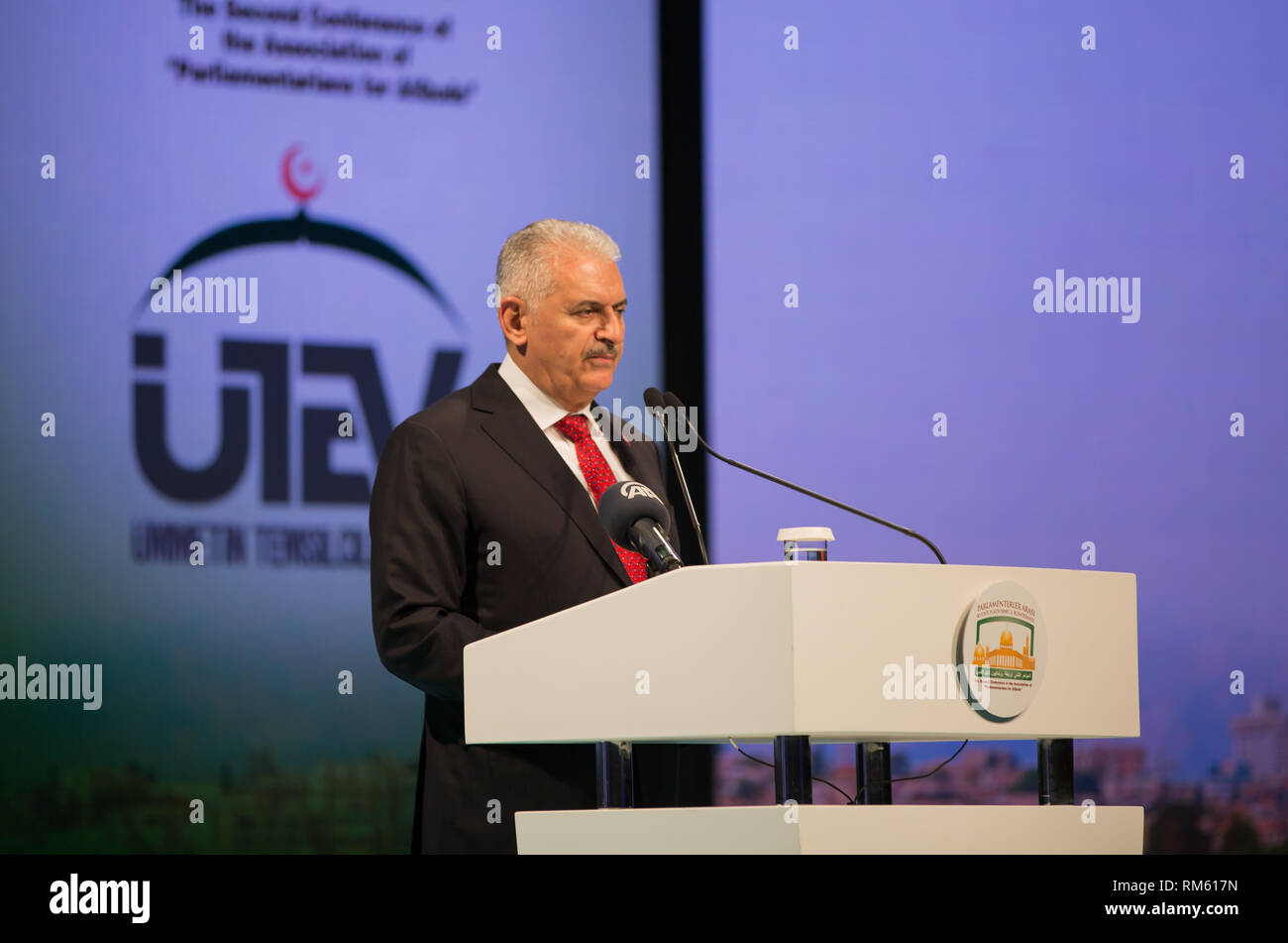 Binali Yıldırım, Turkish Speaker of the Grand National Assembly Stock