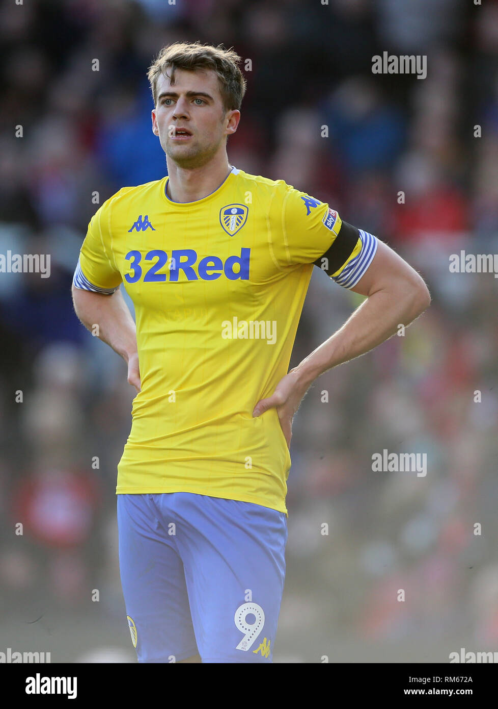 Patrick Bamford, Leeds United Stock Photo