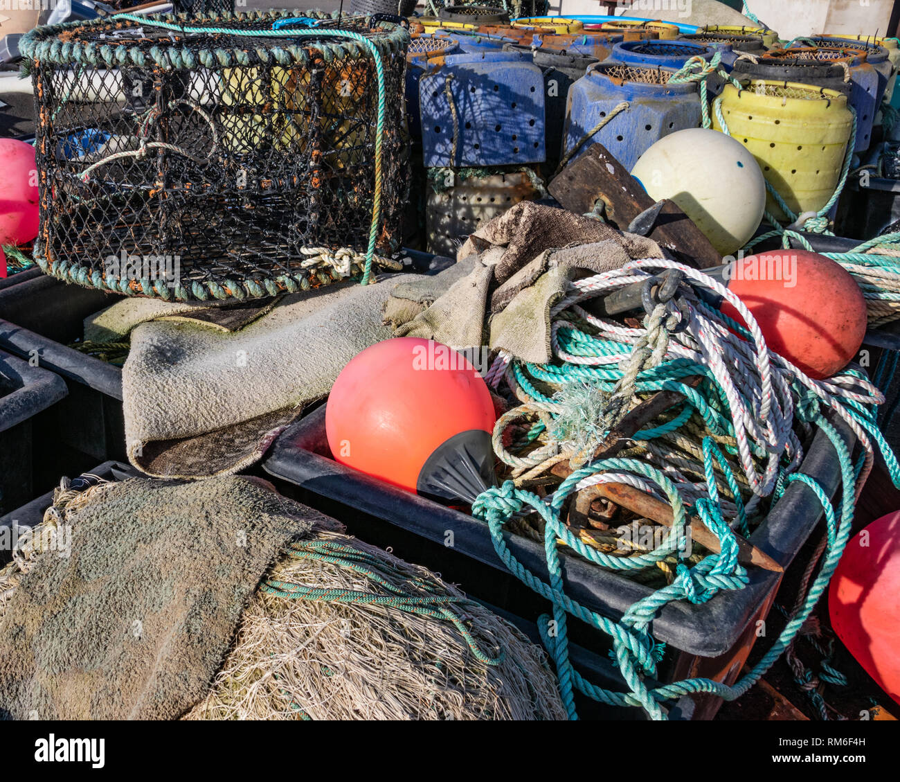 Fishing trawler equipment hi-res stock photography and images - Alamy