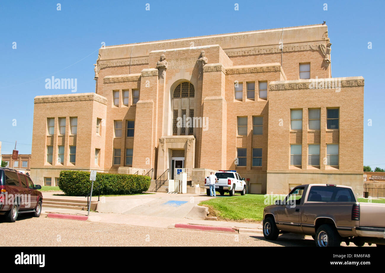 Cottle County Courthouse Paducah, Texas Stock Photo Alamy