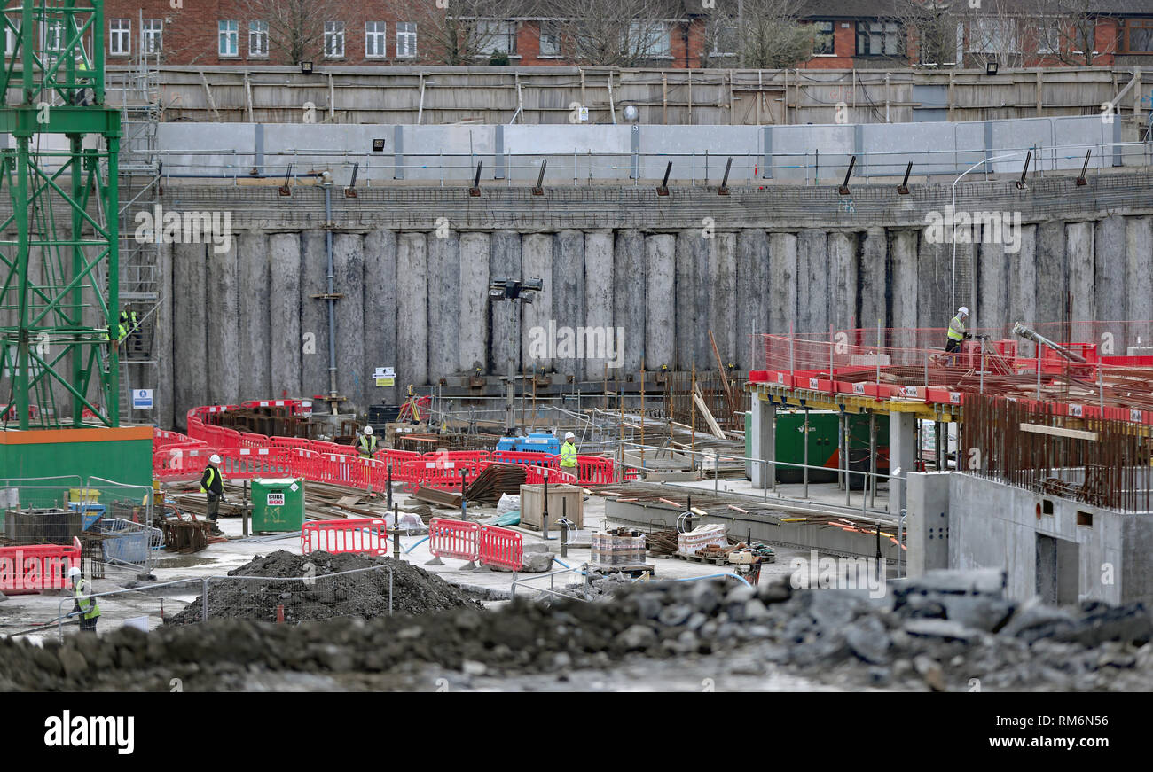 Construction of the new National Children's Hospital taking place in ...