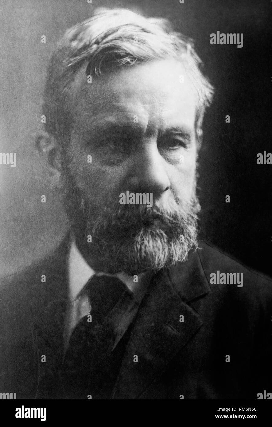 John Devoy irish rebel leader and exile, owner and editor of the Gaelic American in New York. Devoy was active in the Fenian rebellion of 1867, the easter rising in 1916 and the Irish War of Independence. Photo taken circa 1916 Stock Photo