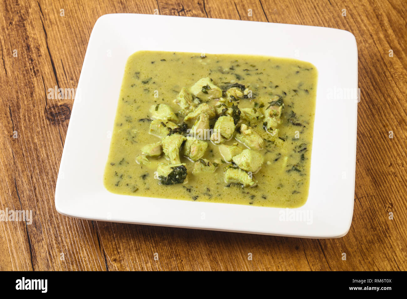 Thai traditional cuisine Green Curry with chicken Stock Photo Alamy Thai traditional cuisine Green Curry with chicken Stock Photo Alamy