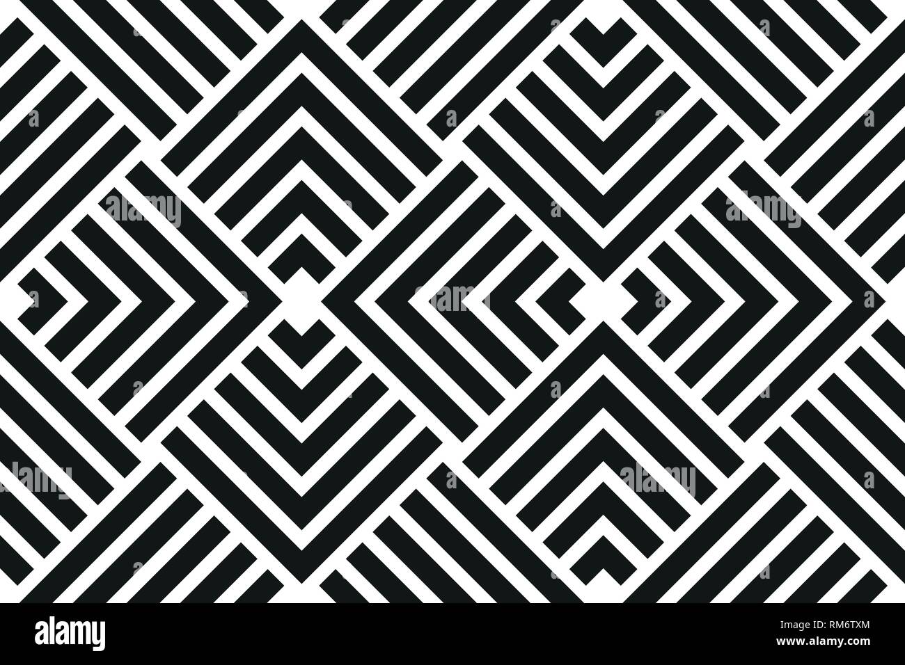 Seamless Geometric Vector Background Stock Vector