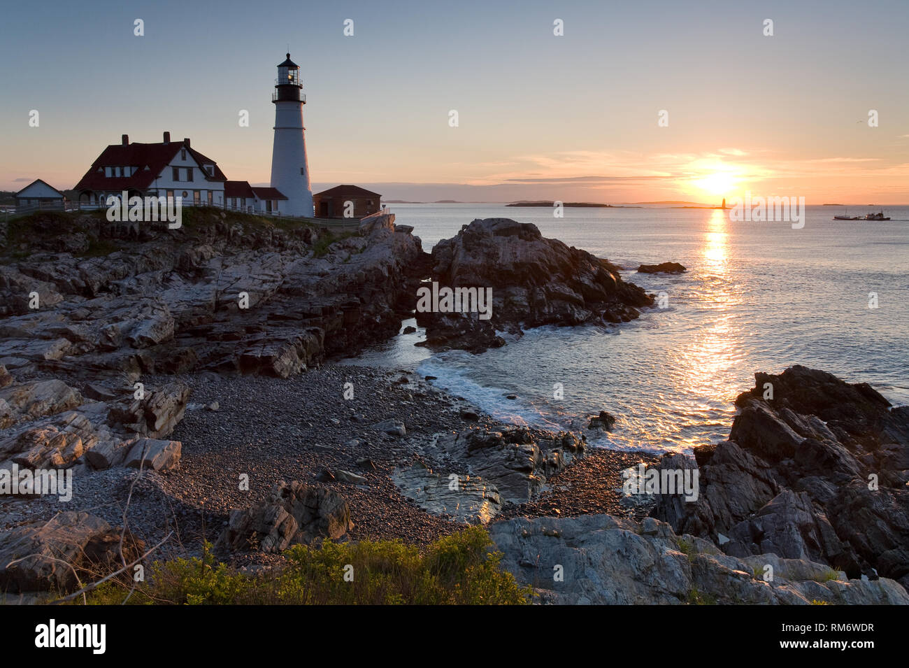 Cape Elizabeth, Cumberland County, Maine, USA Stock Photo Alamy