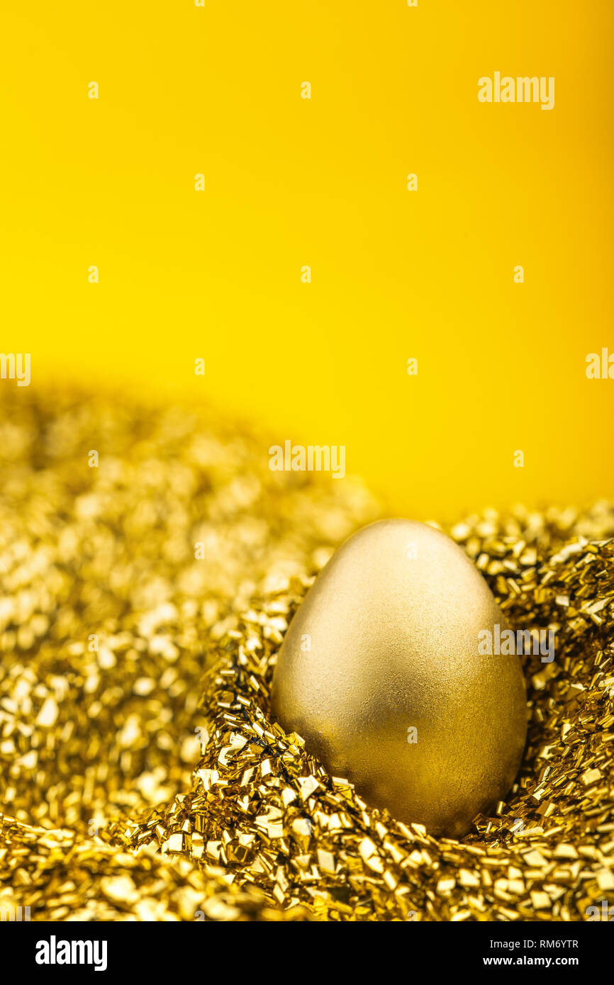 Download Image Of Shiny Golden Egg On Golden Fabric Stock Photo Alamy PSD Mockup Templates