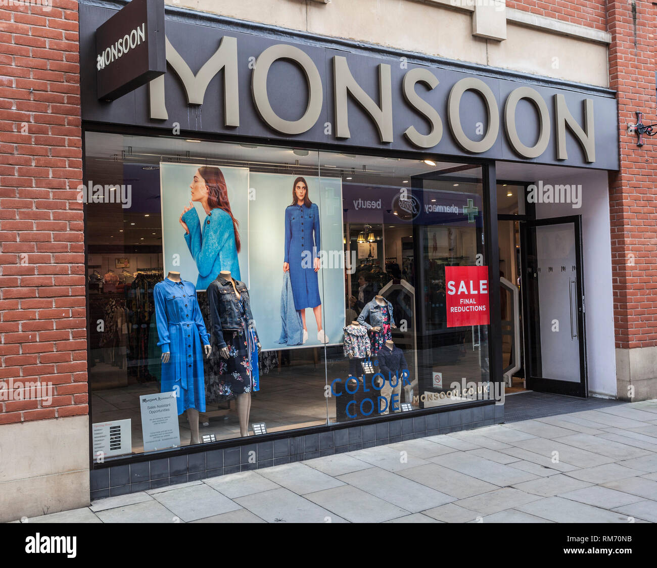 Monsoon shop in Durham,England,UK Stock ...