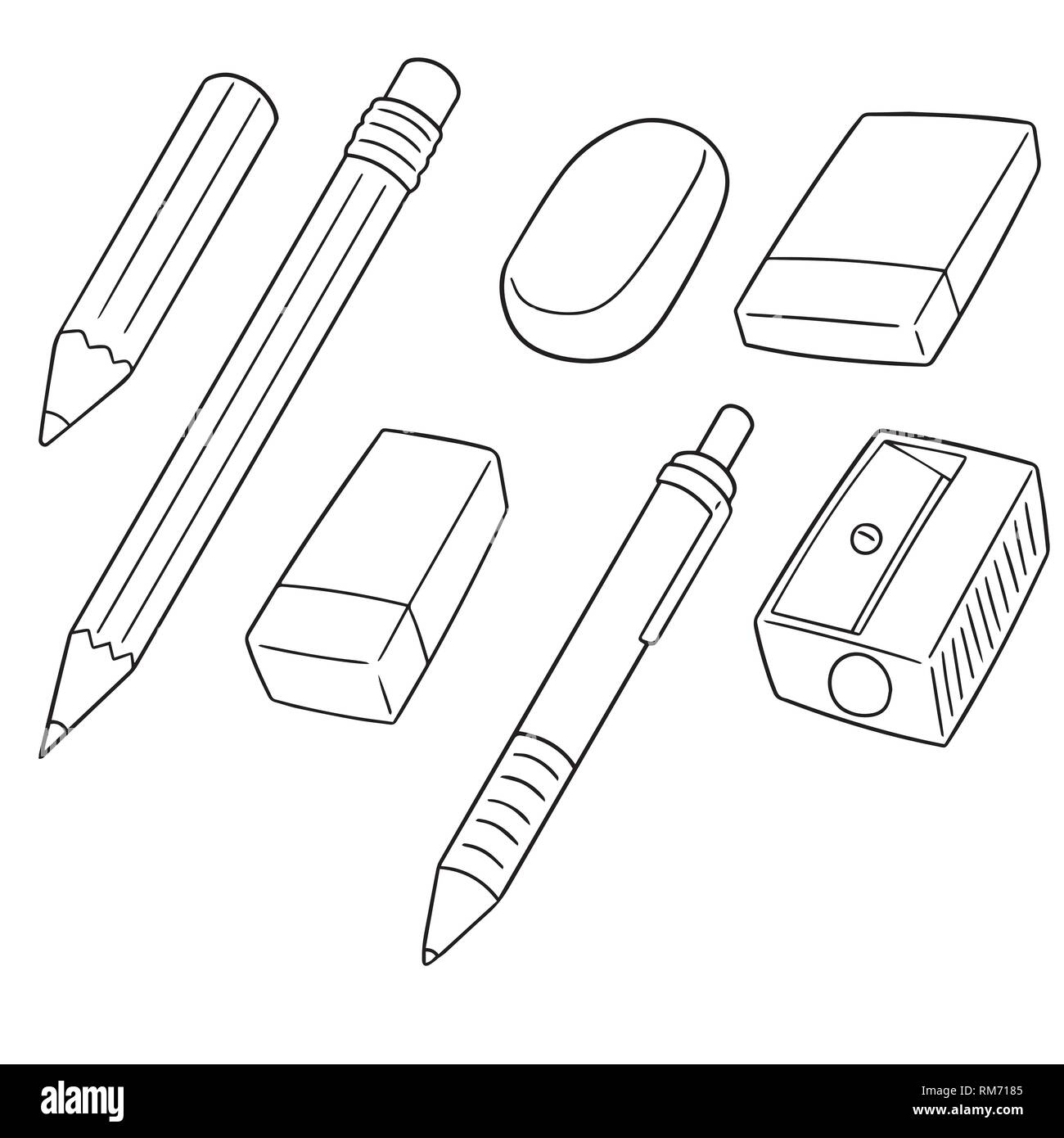 Best Eraser Draw Outline Royalty-Free Images, Stock Photos & Pictures
