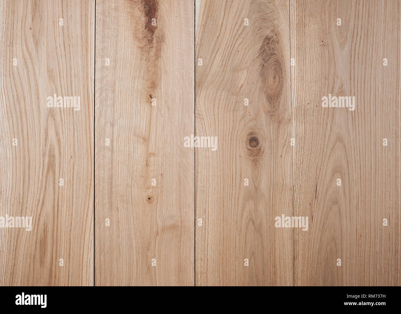 wooden background from oak boards, full frame Stock Photo