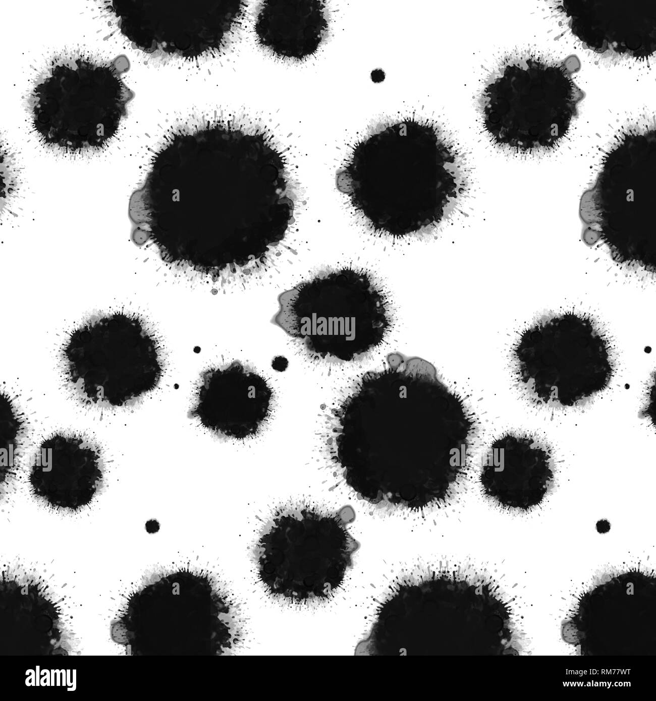 Abstract background black dots on white Stock Photo Alamy